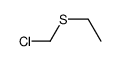 chloromethylsulfanylethane Structure