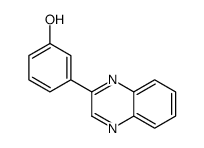 2-(2-Quinoxalinyl)phenol Structure