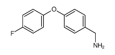 1-[4-(4-FLUOROPHENOXY)PHENYL]METHANAMINE Structure