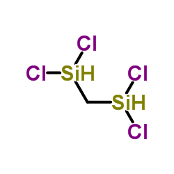 双(二氯硅基)甲烷结构式