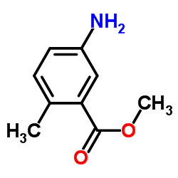 Methyl 5-amino-2-methylbenzoate Structure