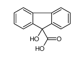 9-羟基-9H-芴-9-羧酸结构式