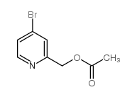 (4-bromopyridin-2-yl)methyl acetate structure