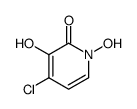 2(1H)-Pyridone,4-chloro-1,3-dihydroxy- (8CI) Structure
