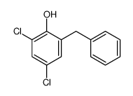 6-benzyl-2,4-dichlorophenol结构式