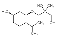 3-(L-薄荷氧基)-2-甲基-1,2-丙二醇结构式