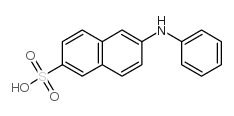 2-苯胺萘-6-磺酸结构式