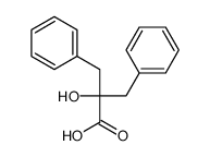 2-Benzyl-2-hydroxy-3-phenylpropionic acid结构式