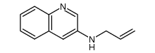 N-allyl-3-quinolylamine结构式