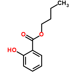 水杨酸丁酯结构式