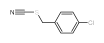Thiocyanic acid, (4-chlorophenyl)methyl ester结构式