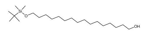 16-[(tert-butyldimethylsilyl)oxy]hexadecane-1-ol Structure