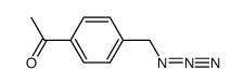 p-azidomethylacetophenone Structure