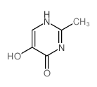 4(3H)-Pyrimidinone,5-hydroxy-2-methyl- Structure