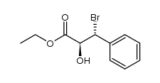 ethyl (2S,3R)-3-bromo-2-hydroxy-3-phenylpropionate结构式