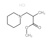 alpha-甲基哌啶-1-丙酸甲酯盐酸盐结构式