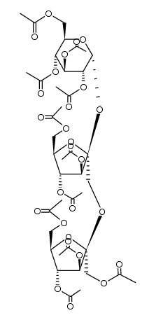 peracetate of 1F-kestose Structure