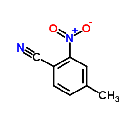 4-甲基-2-硝基苯腈结构式