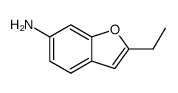 2-乙基苯并呋喃-6-胺结构式