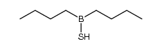 dibutyl-mercapto-borane Structure