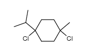 1,4-dichloro-p-menthane结构式