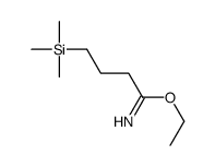 ethyl 4-trimethylsilylbutanimidate结构式