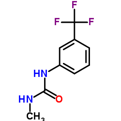 1-Methyl-3-[3-(trifluoromethyl)phenyl]urea structure