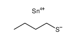 butane-1-thiol, tin (IV)-compound Structure