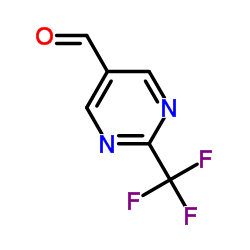 2-(trifluoromethyl)pyrimidine-5-carbaldehyde Structure