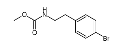 methyl 4-(bromophen)ethylcarbamate结构式