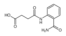 4-[2-(aminocarbonyl)anilino]-4-oxobutanoic acid结构式