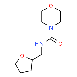 n-[(氧杂环戊烷-2-基)甲基]吗啉-4-甲酰胺结构式
