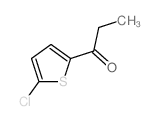1-(5-氯噻吩-2-基)-1-丙酮结构式