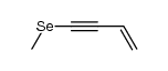 4-methylselanyl-but-1-en-3-yne结构式