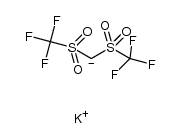 potassium bis(triflyl)methanide Structure