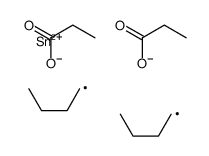 Bispropionic acid dibutyltin(IV) salt结构式