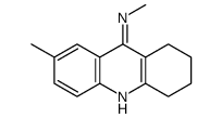 N,7-dimethyl-1,2,3,4-tetrahydroacridin-9-amine Structure