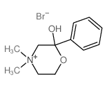 (2S)-4,4-dimethyl-2-phenyl-1-oxa-4-azoniacyclohexan-2-ol Structure