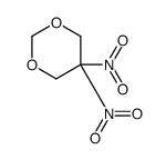 5,5-dinitro-1,3-dioxane Structure