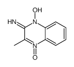 2-Quinoxalinamine,3-methyl-,1,4-dioxide(9CI)结构式