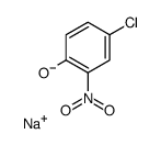 4-氯-2-硝基苯酚钠结构式