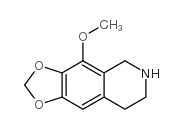 4-methoxy-5,6,7,8-tetrahydro-[1,3]dioxolo[4,5-g]isoquinoline structure