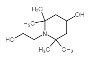 4-羟基-1-(2-羟乙基)-2,2,6,6-四甲基哌啶结构式