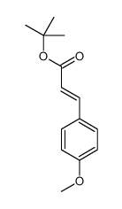 tert-butyl 3-(4-methoxyphenyl)prop-2-enoate Structure