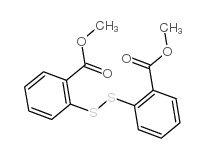 Dimethyl 2,2'-dithiobisbenzoate Structure