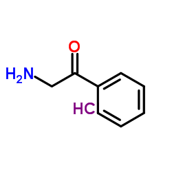 2-Amino-1-phenylethanone hydrochloride structure