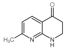 7-甲基-2,3-二氢-1,8-萘啶-4(1H)-酮结构式