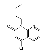 1-Butyl-4-chloro-1,8-naphthyridin-2(1H)-one Structure