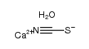 calcium thiocyanate*4H2O结构式