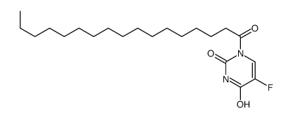5-fluoro-1-heptadecanoylpyrimidine-2,4-dione Structure